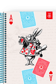 Caderno Coelho Branco